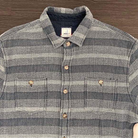 Johnnie-O Teton Indigo Shirt Jacket - Picture 3 of 5